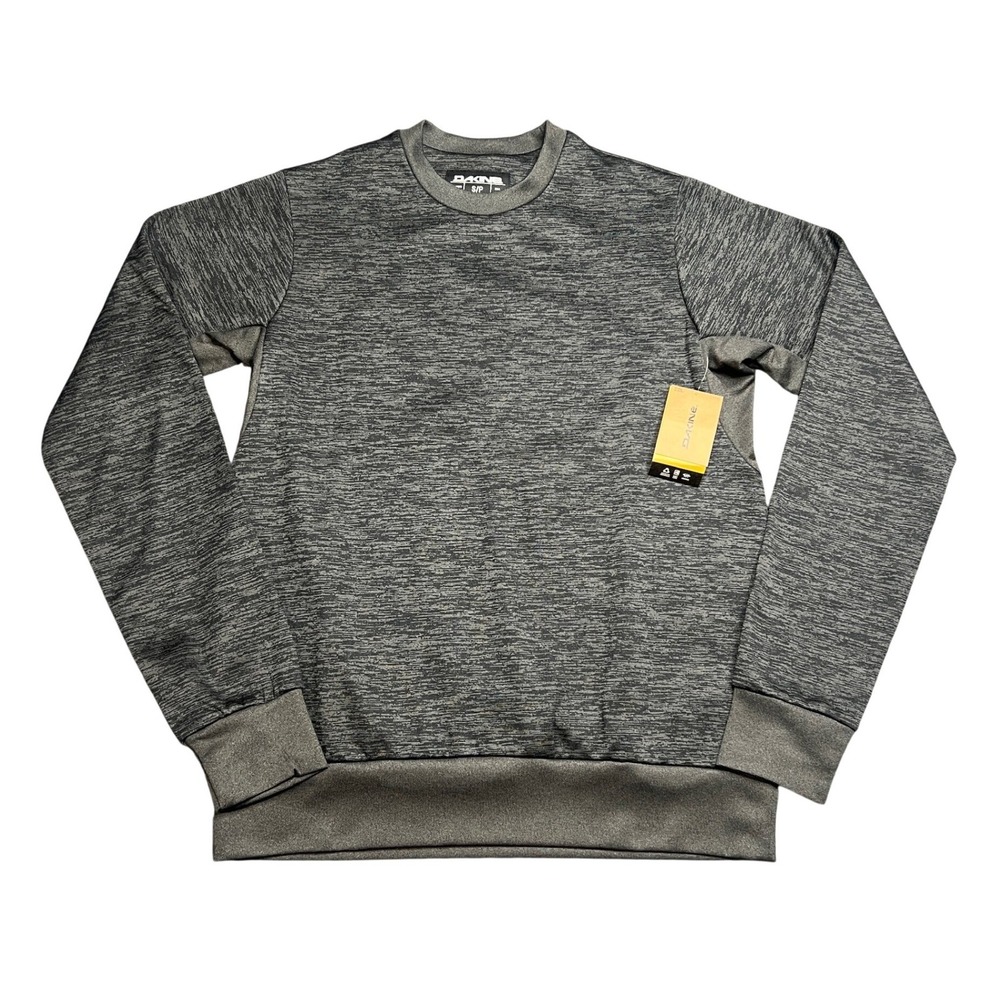 Dakine Liberator LW Crew Mens SML Black Heather Snow Long Sleeve Top M331DAK0017